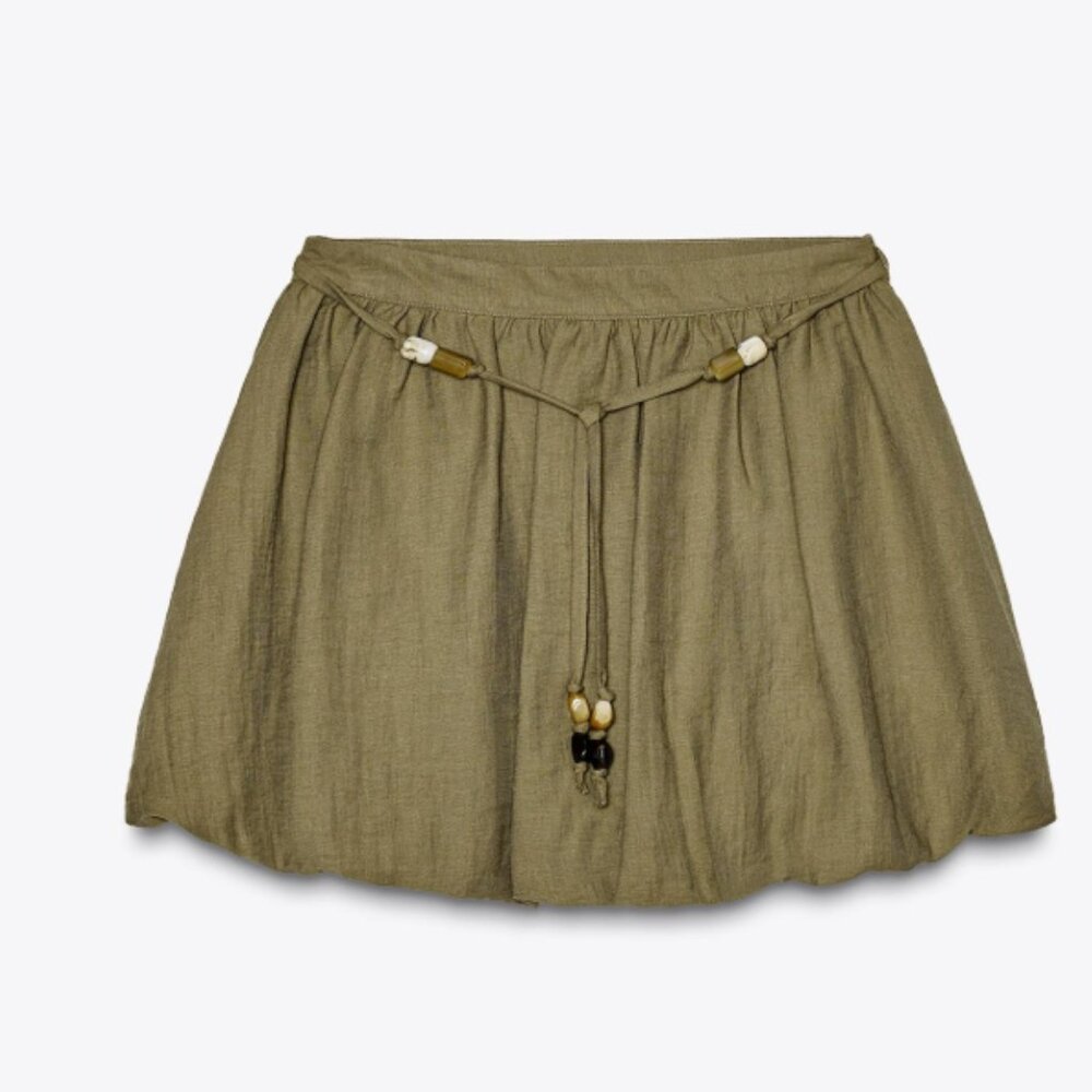 PUFFBALL MINI SKIRT
